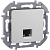 Розетка компьютерная Inspiria RJ45 кат.6 UTP механизм алюм. IEK 673832
