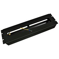 Корпус с DIN-рейкой на 22 места PS-3U-BK 19дюйм 3 юнита RAL 9004 черн. Cabeus 8645c