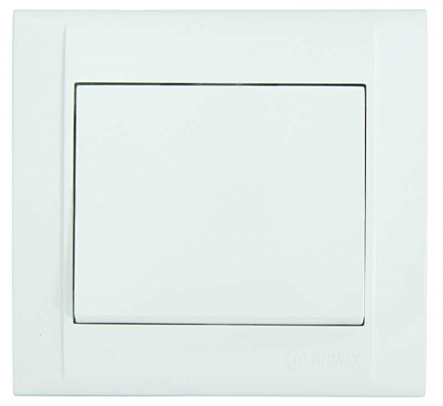 Переключатель проходной 1-кл. СП Defne 10А IP20 бел. Makel 42001005