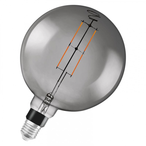 Лампа светодиодная SMART+ Filament Globe Dimmable 37 6Вт/2700К E27 LEDVANCE 4058075486188