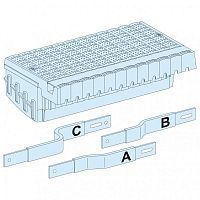 Блок распределительный 3п POLYPACT стац. с рычагом управления SchE 04403