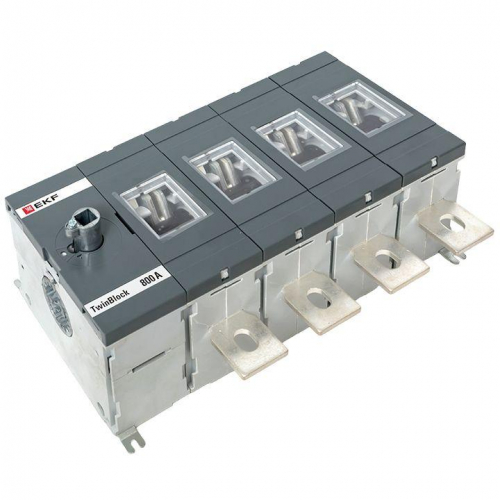 Рубильник 4п 800А без рукоятки управления TwinBlock EKF tb-s-800-4p фото 6