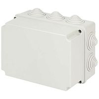 Коробка распаячная KORv-190-140-120-10g-44 ОП 190х140х120мм на винтах 10 гермовводов IP44 сер. Эра Б0071919