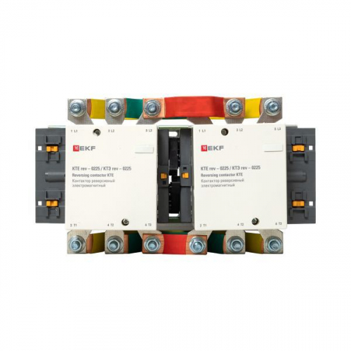 Контактор реверсивный КТЭ 225А кат. 230В AC 2НО EKF ctr-b-r-225 фото 11