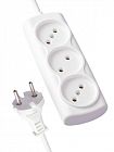 Удлинитель 3х10м 6А ПВС 2х0.75 УХ10 Россия КОСМОС YKsm10m-3g(6A)S