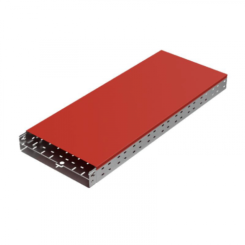 Крышка для лотка осн.400 L2000 сталь 1мм "ПЛЮС" KLplus400-1.0-2000 оцинк. КМ PL2090 фото 2