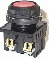 Выключатель кнопочный КЕ-181 У2 исп.5 1р цилиндр IP54 10А 660В красн. Электротехник ET529373