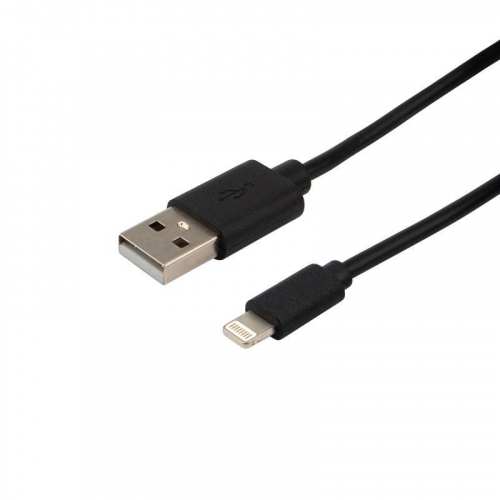 Кабель USB для iPhone 5 черн. (уп.10шт.) Rexant 18-1122 фото 4