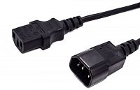 Кабель питания С13-C14, 3х0.5, 220В, 6A, 1300 Вт, чёрный, 5м Filum FL-PC6-C13-C14-5M