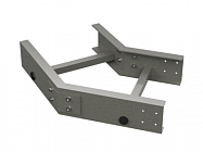 Угол горизонтальный 45град. 150x900 R300 стеклопластик DKC GLG41590R