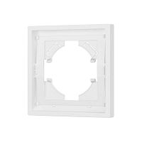 Рамка 1-м FRM-TENDO-PL-1-WH пластик. бел. Arlight 053835