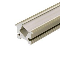 Профиль SL-BEVEL-H12-F13-2000 ANOD OLIVE GREY L2000 алюм. Arlight 045328
