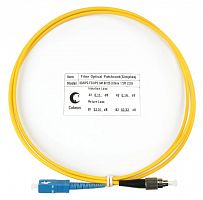 Шнур оптический FOP(s)-9-SC-FC-1.5m simplex SC-FC 9/125 sm 1.5м LSZH Cabeus 7538c