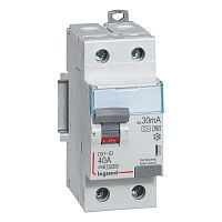 Выключатель диф. тока (УЗО) 2п 40А 30мА DX3 F Leg 411591