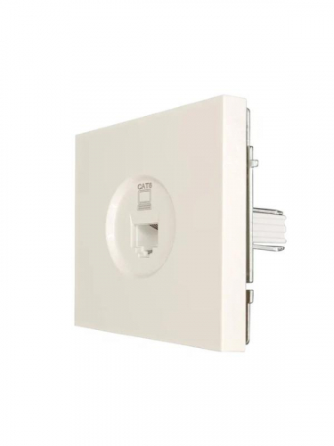 Розетка компьютерная 1-м СП ZIMA IP20 механизм сл. кость LEZARD 704-9088-140 фото 2