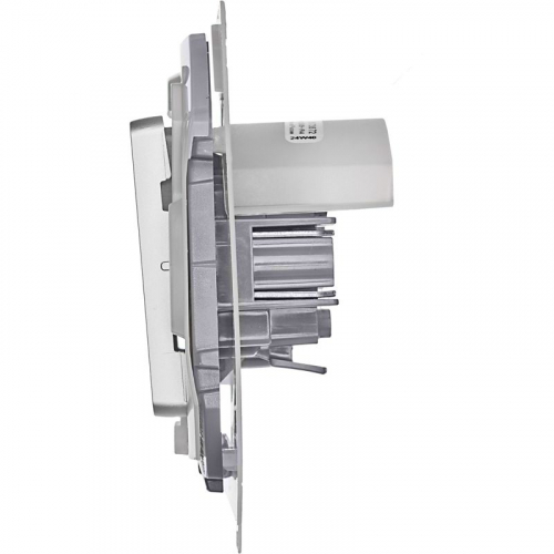 Переключатель 1-кл. Inspiria 10А IP44 250В 10AX механизм алюм. IEK 673672 фото 6