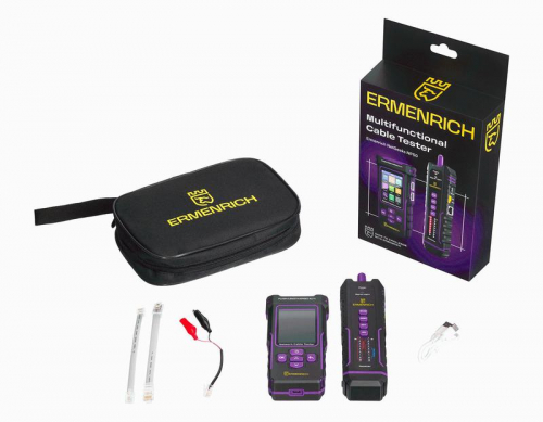 Тестер кабельный многофункциональный NetGeeks NP50 Ermenrich 84555 фото 2