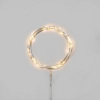 Гирлянда светодиодная Роса 5м 50 LED теплый бел. IP20 2хАА (в комплект не входят) Neon-Night 302-066