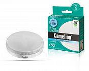 Лампа светодиодная LED6-GX53/845/GX53 6Вт 220В Camelion 13543