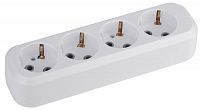 Колодка удлинителя 4-м с заземл. KX-4e Эра Б0028340