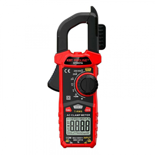 Клещи токовые цифровые KT 207А PROLINE КВТ 91919