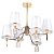 Люстра Cristal 2095-306 6хЕ14 40Вт классика Rivoli Б0062113
