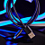 Кабель USB microUSB шнур в металлической оплетке серебристый Rexant 18-4241