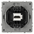 Розетка HDMI СП Galaxy 16А IP20 250В алюм. Эра Б0070796