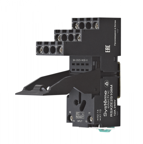Розетка для реле 12А 2перекл. separate SE RSXZE2S108M