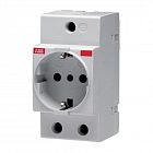 Розетка щитовая M1173-L с индик. сер. ABB 2CSM112000R0701