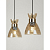 Светильник Iris 9186-302 60Вт 2хЕ27 (подвес) подвесной модерн Rivoli Б0069954