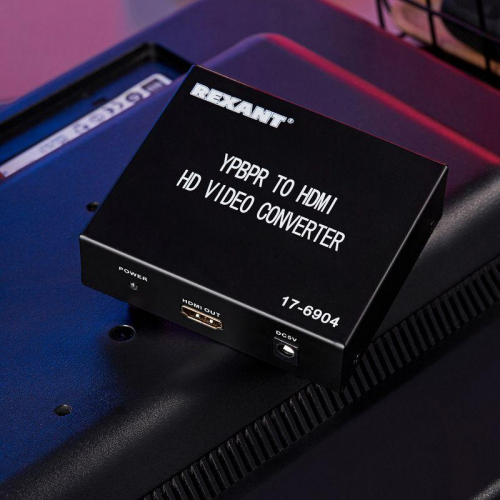 Конвертер YPbPr+SPDIF/Toslink на HDMI Rexant 17-6904 фото 2