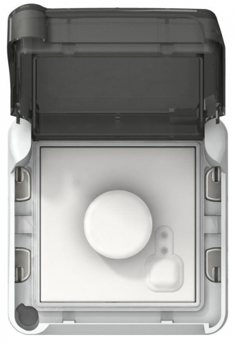 Механизм термостата 1-м СП Plexo IP55 сер/бел Leg 069508 фото 3