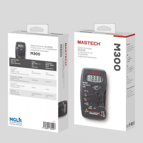Мультиметр портативный M300 Mastech 13-2006 фото 3