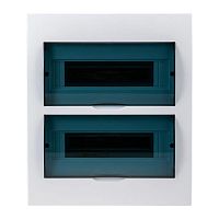 Бокс ЩРВ-П-24 IP41 пластик. бел. Rexant 11-0224