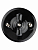 Выключатель фарфоровый поворотный перекрёстный с ручкой (бантик) 10А черный «Болонь» TDM