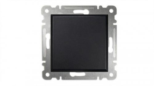 Выключатель 1-кл СП 10А IP20 250В механизм черн. Makel 57054001