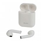 Наушники беспроводные HSW790 bluetooth с зарядным боксом вкладыши бел. Intro Б0059362