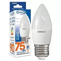 Лампа светодиодная ILED-SMD2835-C37-8-720-220-6.5-E27 (1308) IONICH 1539