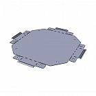 Ответвитель крестообразный 50х200мм плоский EKF x5020007-FL