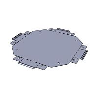 Ответвитель крестообразный 50х100мм плоский EKF x5010007-FL