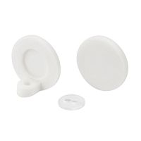 Заглушка MOONLIGHT-ROUND-30-CAP-SIDE-S-SET-WH пластик бел. (комплект) Arlight 051301
