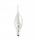 Лампа накаливания CT35 40W E14 clear "Свеча на ветру" JazzWay 3321451