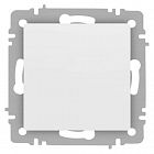 Кнопка Accent 6-109-01М 10А-250В IP20 СУ бел. матов. Intro Б0063604