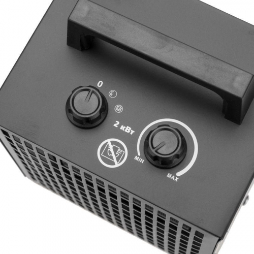 Пушка тепловая электрическая квадратная PTC 2кВт Rexant 60-0041 фото 5