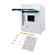 Бокс ЩРВ-П-8 IP41 пластик. бел. Rexant 11-0208