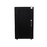 Шкаф напольный 19дюйм 20U 600х600 передн. дверь перфорир.; задн. стенка перфорир. черн. Datarex DR-721001