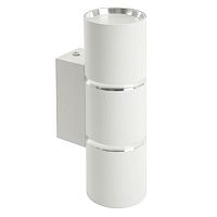 Светильник ML1860 35Вт 2хGU10 230В настен. бел. хром FERON 48650