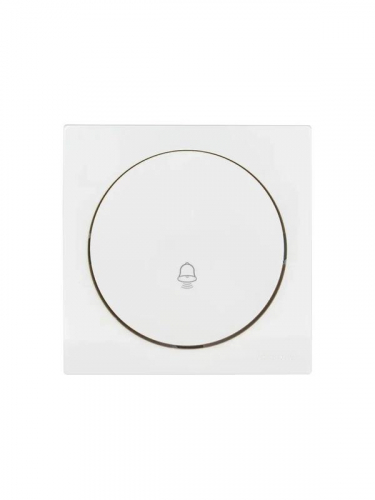 Кнопка звонка СП OSEN механизм бел. LEZARD 743-0288-103 фото 3