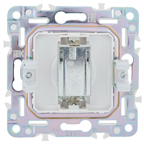 Розетка TV оконечная SKANDY SK-A12G графит IEK SK-A10-O-K53 фото 3